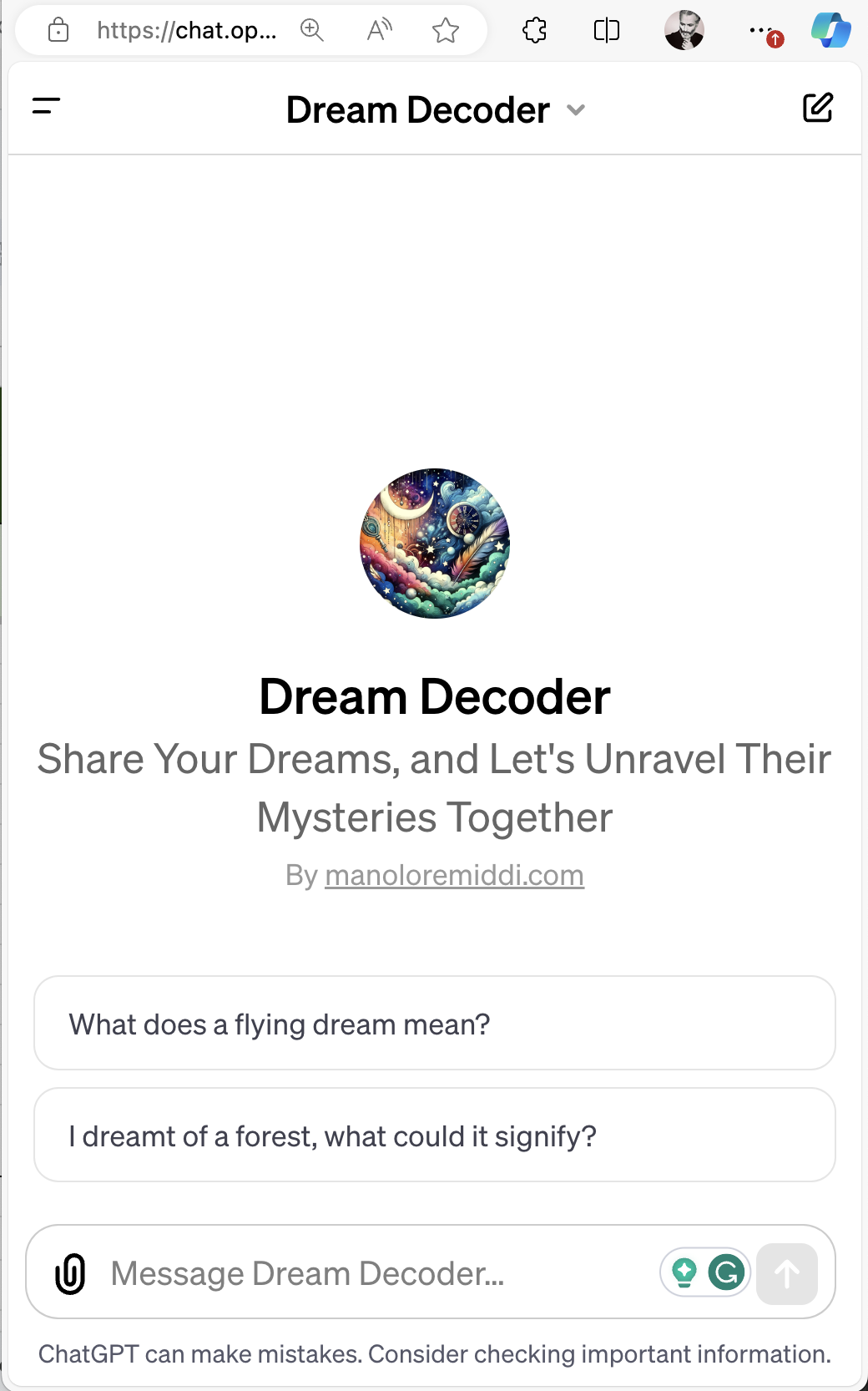 Dream Decoder GPT